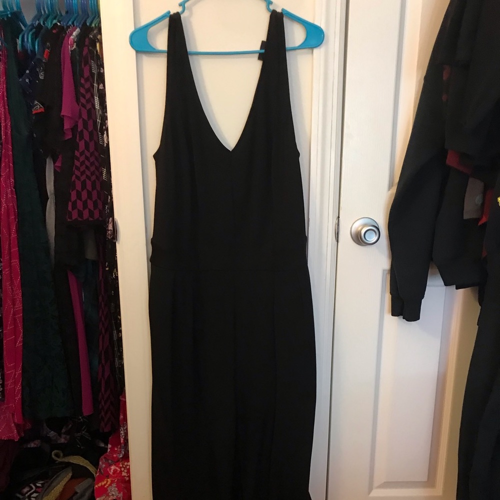 Like new Torrid black jumpsuit zip back size 1X